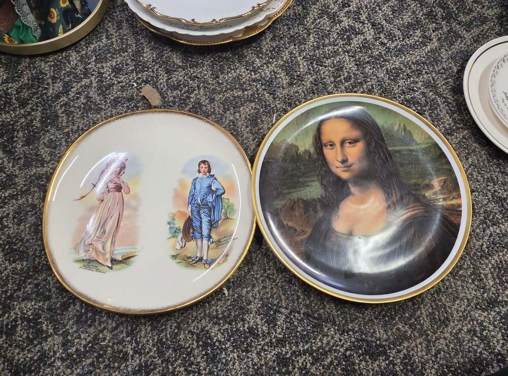 Johann Seltmann Mona Lisa Collector Plate